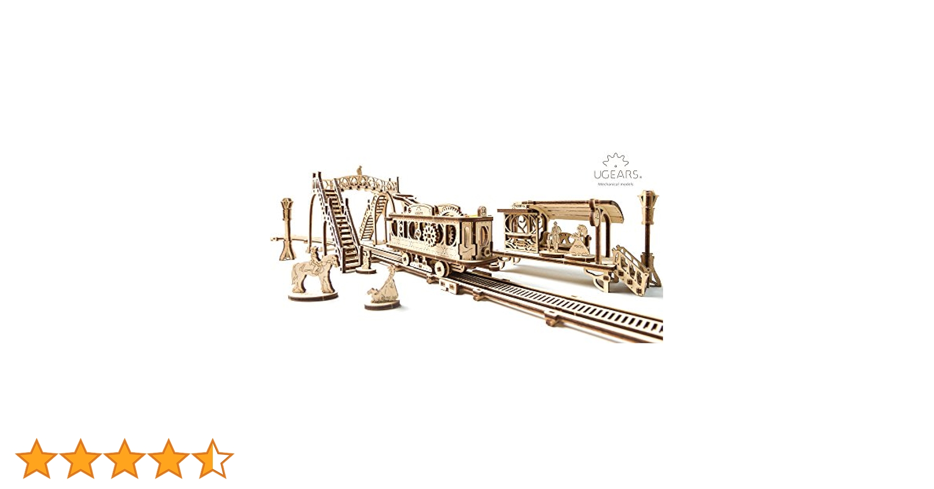 UGears モダン金庫 トラムライン トラック まとめ売り 組み立て式モデル UGears モダン金庫 トラムライン トラック まとめ売り 組み立て